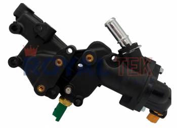 TERMOSTATO COMPLETO ROYALTEK PEUGEOT 206 / 207 / 208 / PARTNER / CITROEN C3 / BERLINGO / FIAT QUBO -- TODOS MOTOR 1.4 NAFTA TU3JP / COMBO RTTRM018 + RTTRM026 - TEMPERATURA 103 --- OEM 1336Y8 1336P9 9650926280 1336Z2